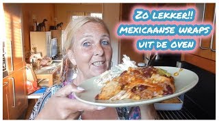 Mexicaanse wraps maken #Vlog 430 |@itisme_patty