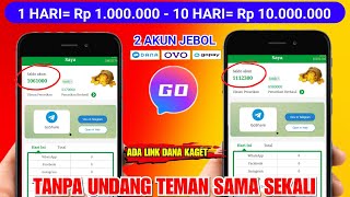 Cara Curang Mendapatkan Uang Di Aplikasi Go Share Terbaru! hasilkan 2 juta dalam 2 Akun