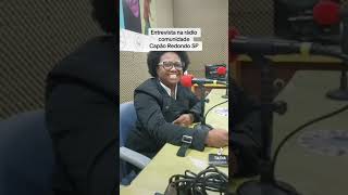 Trecho da entrevista sobre o terceiro setor na Rádio Comunidade no Capão Redondo SP