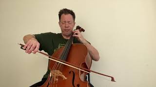 J.S. Bach - Suite for Solo Cello in D minor, BWV 1008.  Allemande