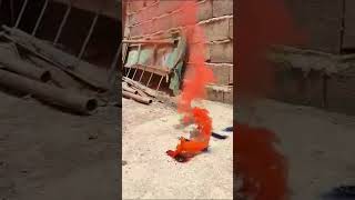 Orange Smoke Dye_Used in Firework