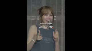 CHAEWON LE SSERAFIM GETS MADE FUN OFF ON STAGE! SHE HAS TO PAUSE AND RESTART