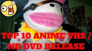 Top 10 Anime VHS not released on DVD