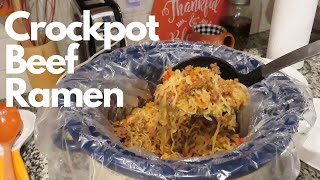 Crocktober ~ Beef Ramen | 1 Crockpot Meal Every Sunday in October