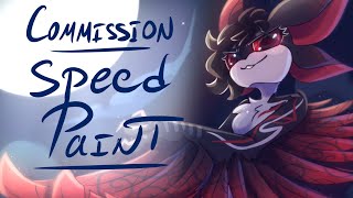 Moonlight hunter | Medibang Speedpaint | Commission (furry)