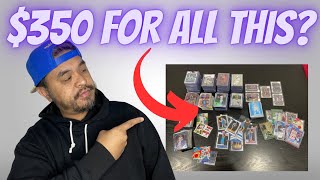 I Spent $350 All on LOW END SPORTS CARDS!