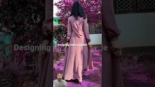 Simple frock wale burkhe with kaf wale rangeen pattern ke sath mein fancy #youtube #hijab #shorts ❣️