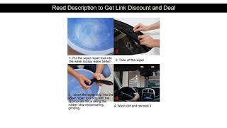 Discount  LEEPEE Car Wiper Blade Repair Tool Wiper Cleaning Brush Car Windshield Wiper Wizard Blade