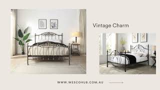 Cast & Iron Bed