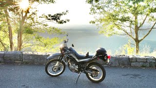 Bike Ride - Yamaha XT250 - Skyline Drive, VA - Slide Show