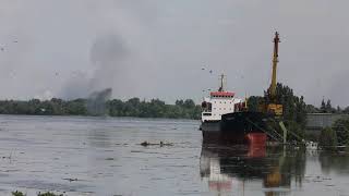 Ukraine - Floods in the Kherson region after the explosion at the hydroelectric power station (3/5)