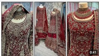 Bridal Lehnga Design 2024 || Latest Trending #lehngadesign #weddingtutorial #muslimbrids