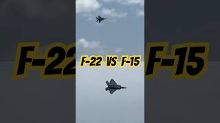 F-22 Raptor VS F-15 Eagle Who won!? 💥