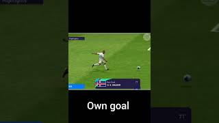 Sad Own goal by Kyle Walker | #Pes2021#owngoal