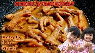 Ceker Ayam Kecap II Ceker Ayam Kecap Gurih dan Empuk #cekerayam #resepmasakcekerayam #Cekerayamkecap