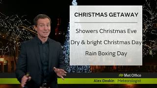 Christmas 2019 driving weather forecast