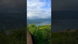 Amazing view of Dhom Dam, Wai  #youtubeshorts #travel #nature