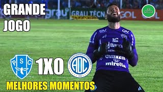 Paysandu 1 X 0 Confiança | Melhores Momentos Série C 2022