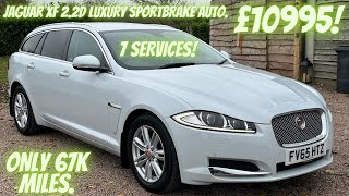 Jaguar XF 2.2d Luxury Sportbrake Auto. STUNNING!!