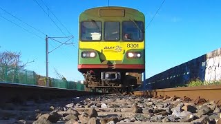 Train Rolling Over Camera