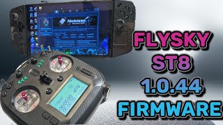 Flysky ST8 1.0.44 firmware update