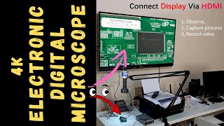 4K Electronic Digital Microscope