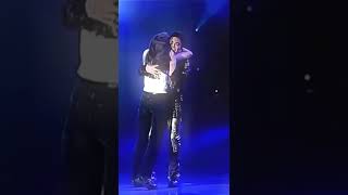 crazy fan jumps on stage with adam levine tiktok VC::@michael.jjackson#crazypeople #shorts