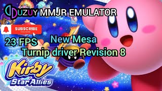 23 FPS Playable | Kirby Star Allies | Uzuy mmjr Emulator on android.