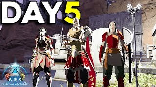 Day 5 Road To Becoming ALPHA! Ark Small Tribes - ASA PvP