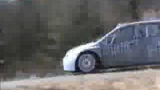 Fabia WRC first test ever in life