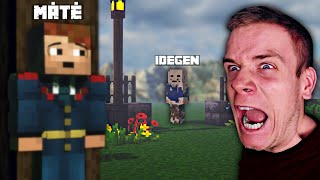 FIGYEL MINKET EGY IDEGEN KARAKTER! 😰 | Horror Minecraft #6