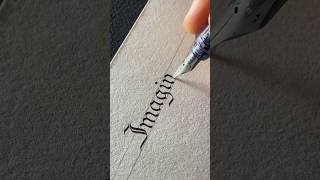 Can you write like this? #calligraphy