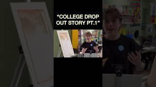 college dropout story part 1 ! #shorts #painting