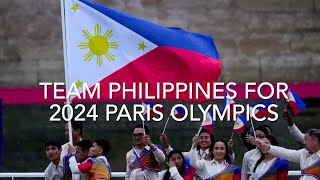 TEAM PHILIPPINES For 2024 Paris Olympics (Opening Ceremony)