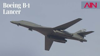 Boeing B-1 Lancer Performs Double Flypast at Dubai Airshow – AIN