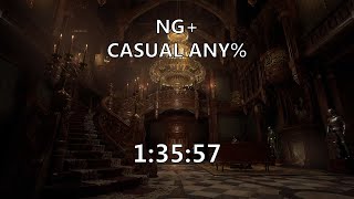 Resident Evil Village NG+ Casual Speedrun 1:35:57