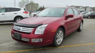 2007 Ford Fusion SEL V6 Start up, Walkaround, Vehicle Tour and Short Test Drive