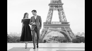 Love Story in Paris captured by The Paris Photographer