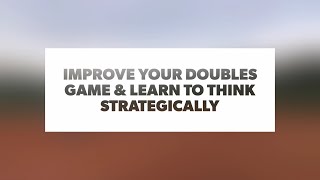 Tennis Doubles Strategy & Tactics drills - learn strategy, proper positioning & formations🎾🌴🇭🇷