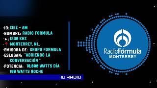 XEIZ-AM • Radio Fórmula 1230 AM. Monterrey, Nuevo León, Méx 🇲🇽