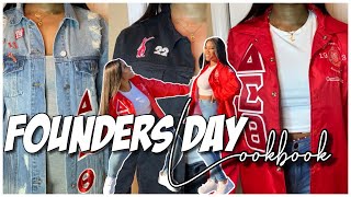 J13 FOUNDERS DAY LOOKBOOK♥️🐘| OUTFIT IDEAS| DELTA SIGMA THETA SORORITY INC. | CAMILLE DEADRA