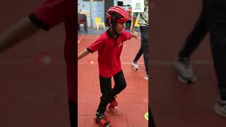 Meet our school's roller-skating enthusiasts!