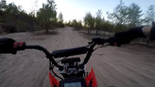 Casual riding with Electric dirt bike || QS138 70H, FarDriver 96680