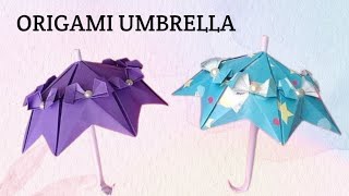 Origami Ready Crafts! Make Amazing Origami Umbrella! 🌈 #viral #viralvideo