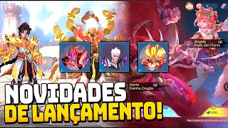 𝗡𝗢𝗩𝗜𝗗𝗔𝗗𝗘𝗦 𝗗𝗘 𝗟𝗔𝗡𝗖̧𝗔𝗠𝗘𝗡𝗧𝗢! NOVAS SKINS! EVENTO LIMITADO! MOBILE LEGENDS