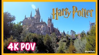 Harry Potter and the Forbidden Journey POV Full Ride 4K | Universal Studios Orlando