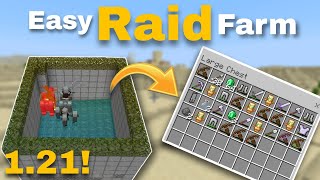 Raid Farm Minecraft Bedrock 1.21 Tutorial! (MCPE/Xbox/PS4/Nintendo Switch/Windows10)