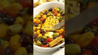 Baked Feta TikTok: Mediterranean Recipes #Shorts