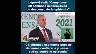 Lopez Gatell sobre las últimas 20 semanas de la pandemia