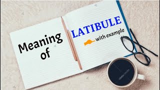 My favourite word with Meaning | Latibule | Aaliya Amreen